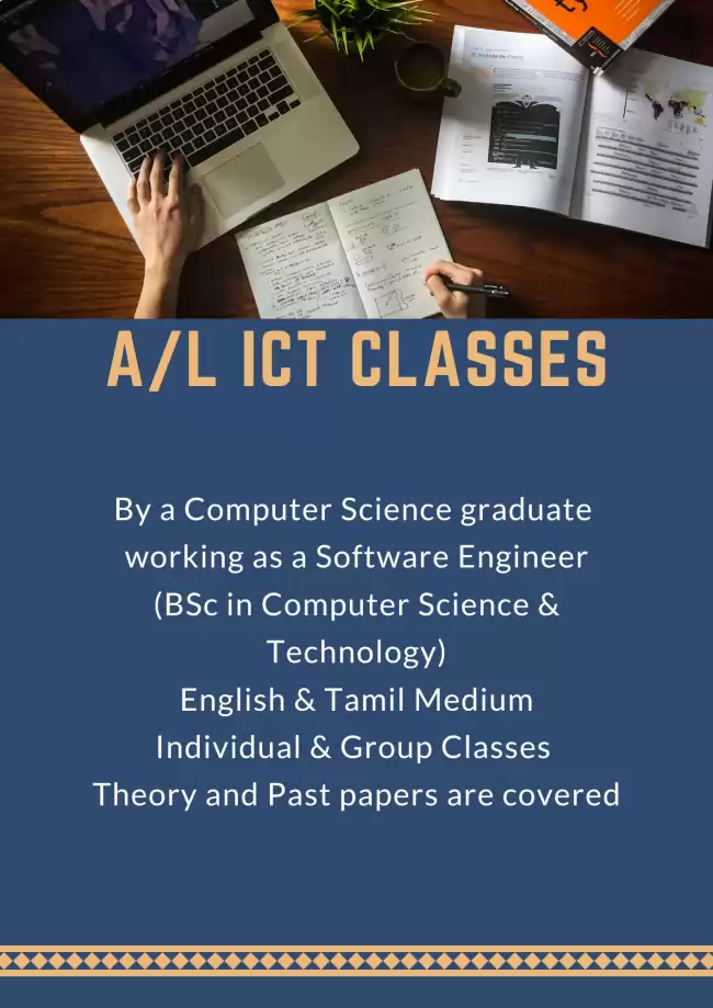 ICT Classes for O/L and A/L