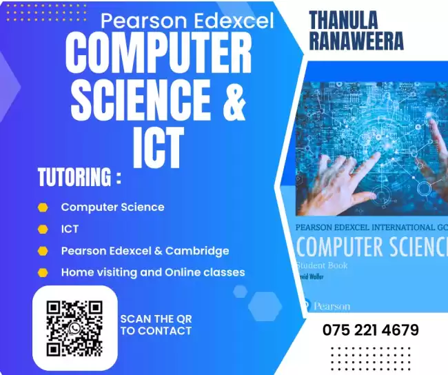 ICT | Computer Science | Computer | pearson Edexcel | Cambridge IGCSE | GCSE | (9-1) | Home visiting | Online | Individual | Group