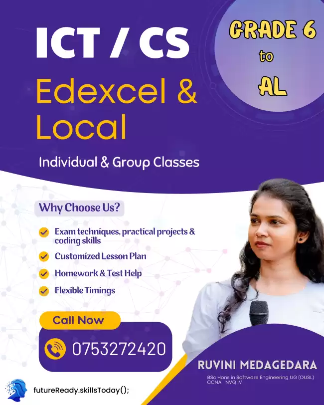 ICT & Computer Science Tuition | Grades 6–11 | Local & Edexcel
