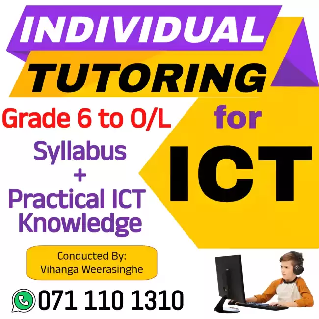 ICT for Grade 6 - O/L
