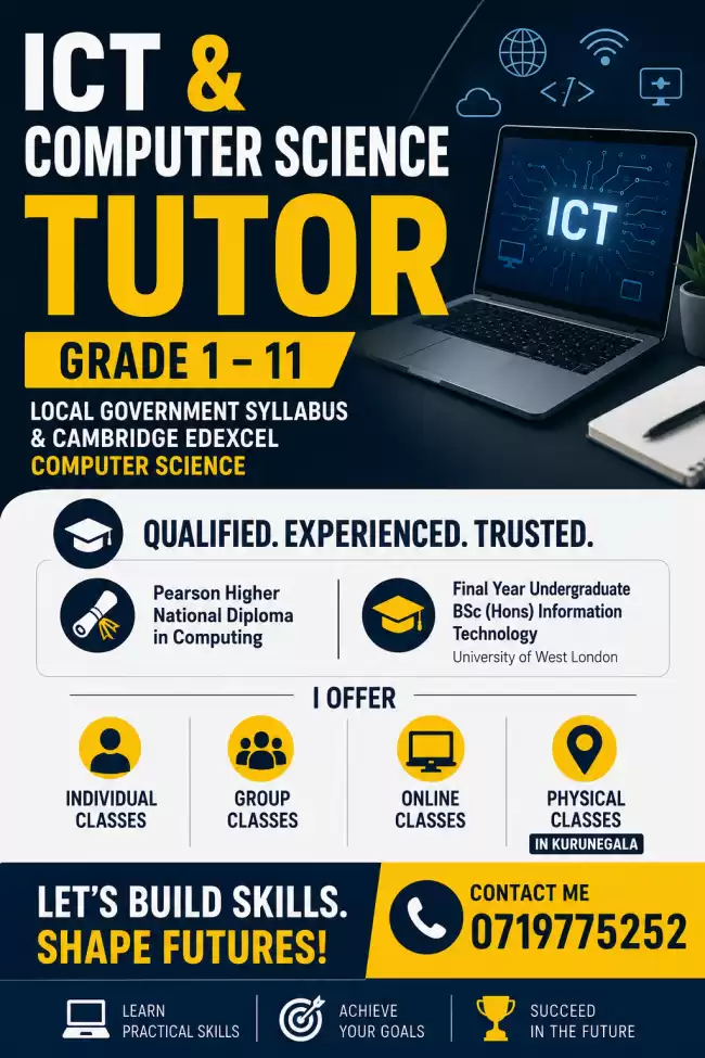 ICT - Local , London (Edexcel, Cambridge) Syllabus