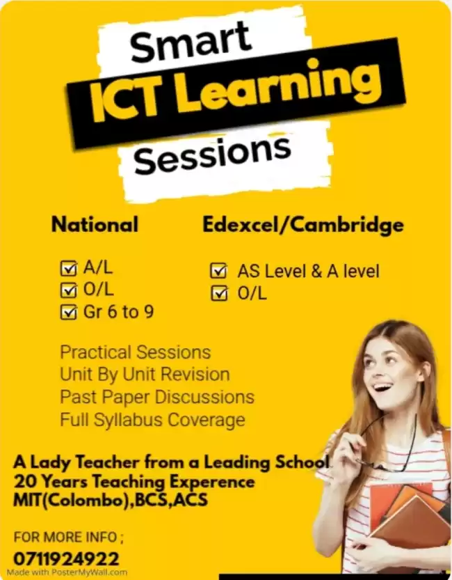 ICT National A/L / O/L & (Gr 6-9)