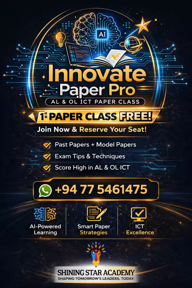ICT PAPER CLASS