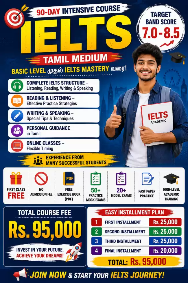 IELTS 90-Day Intensive Course