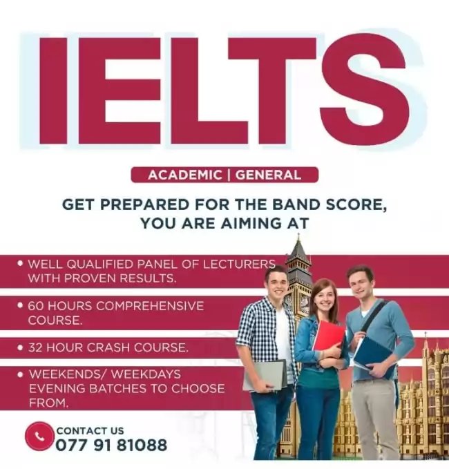 IELTS and English language class