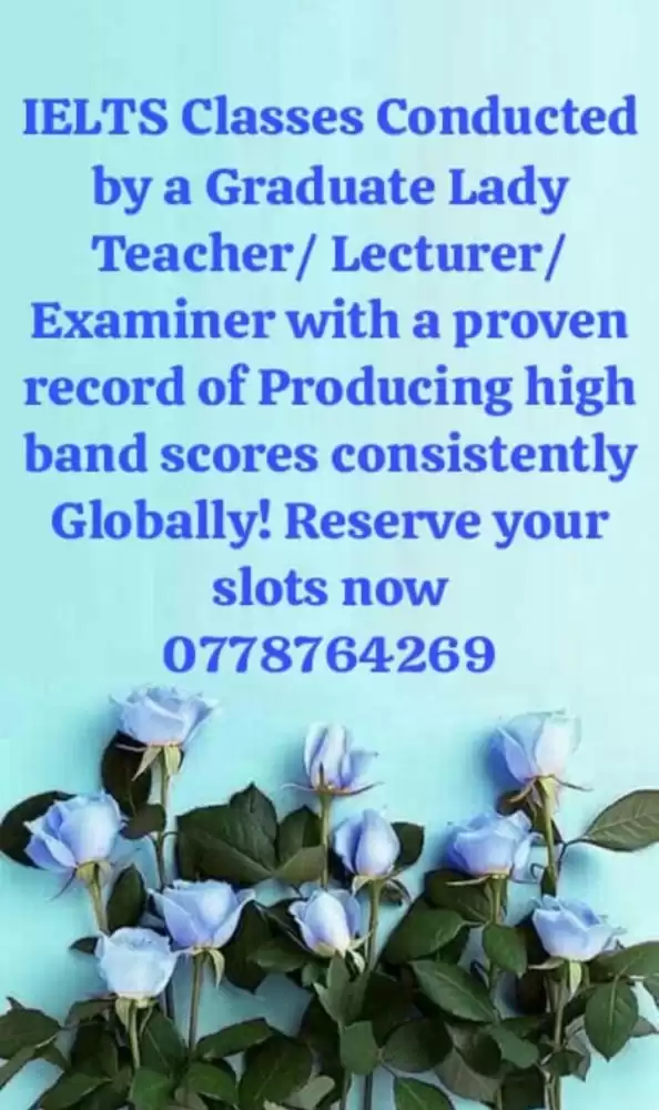 IELTS Classes, TOEFL, CELTA, ISE Trinity London Exams