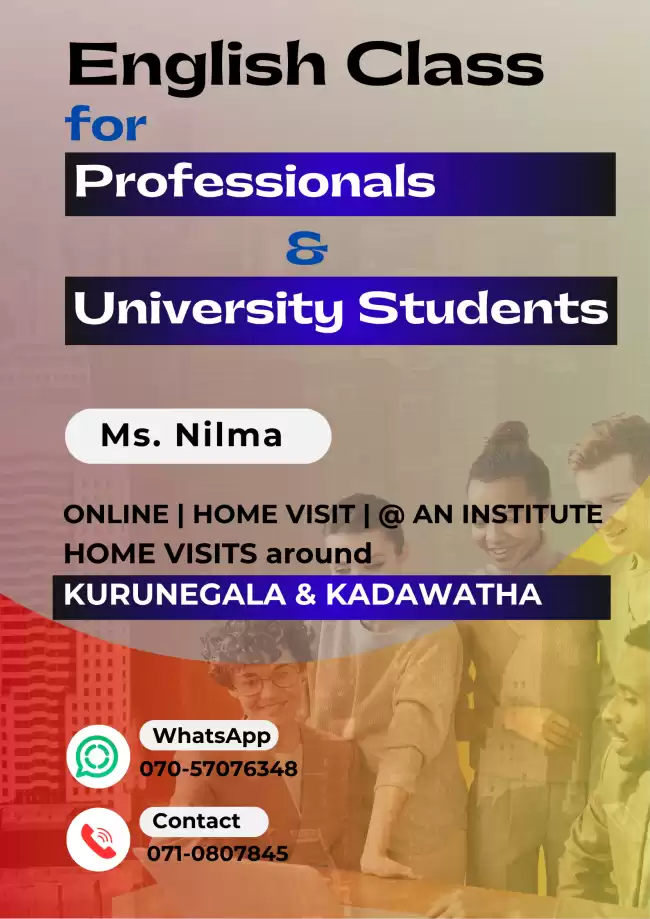 IELTS & English for Professionals-Group/Individual