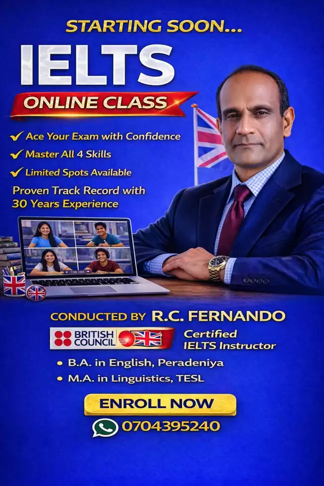 IELTS ONLINE CLASS