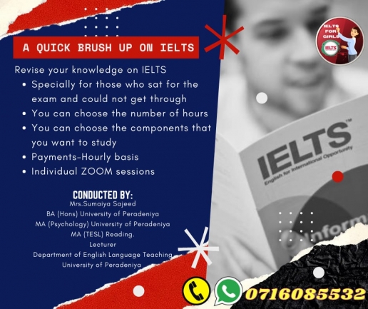 IELTS ONLINE CLASSES