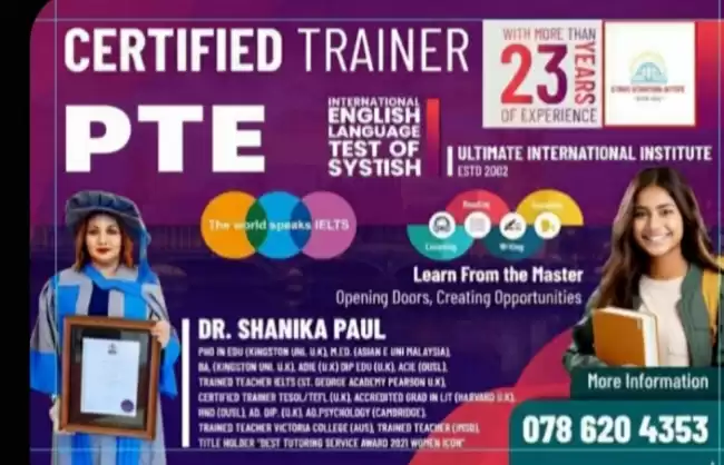 IELTS/PTE /IELTS A1 tutoring classes