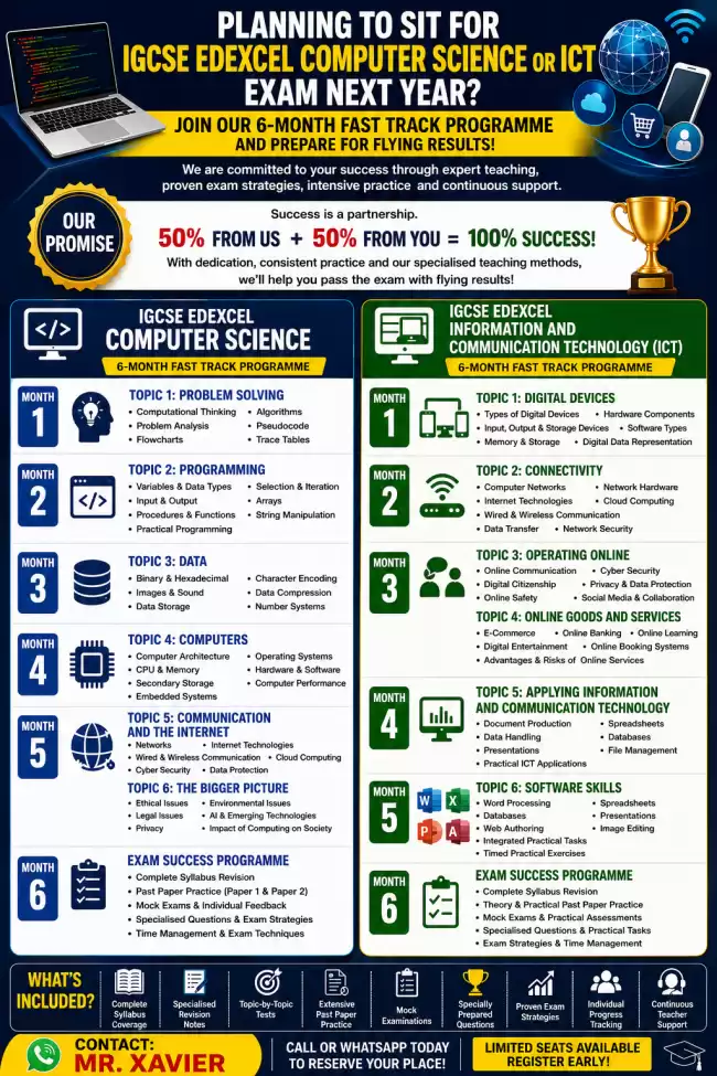 IGCSE Fast track Computer Science