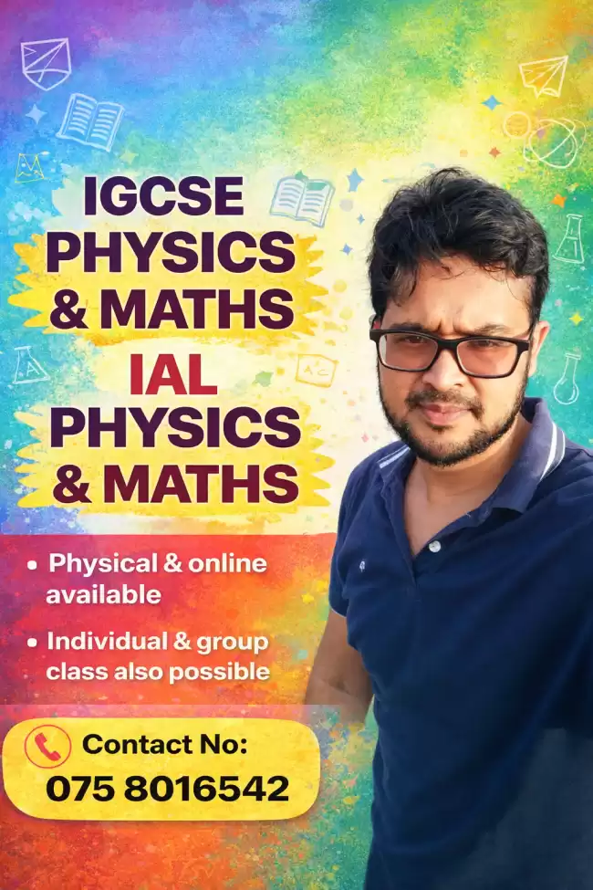 IGCSE & IAL clsss