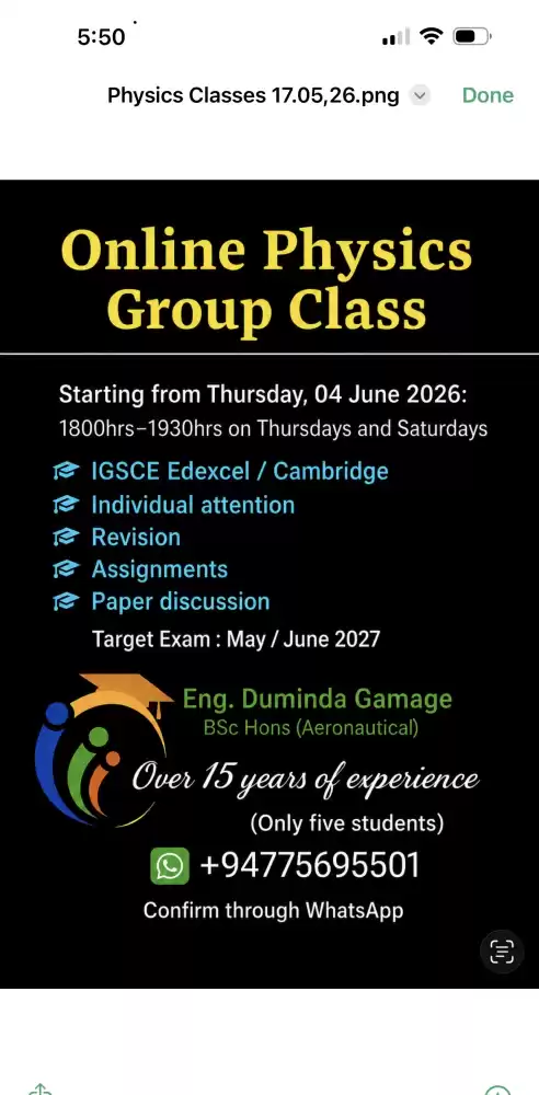 IGSCE physics