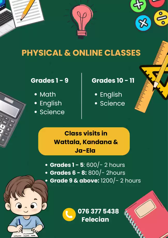 Individual classes for affordable prices