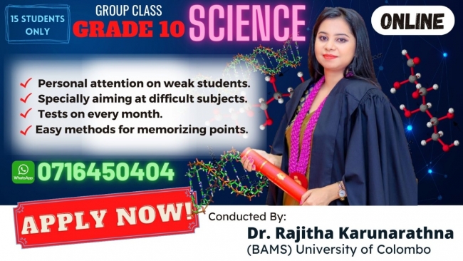 Individual & Group - O/Level  - Science