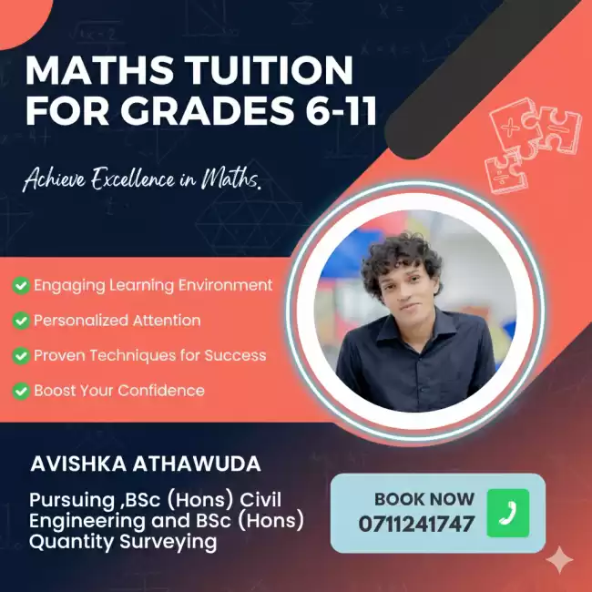 Individual Home Tuition for Grades 6-11