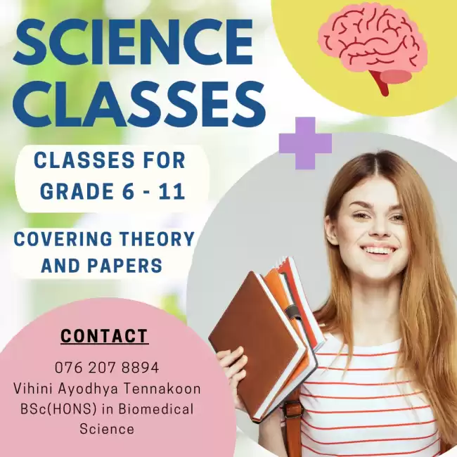 Individual science classes