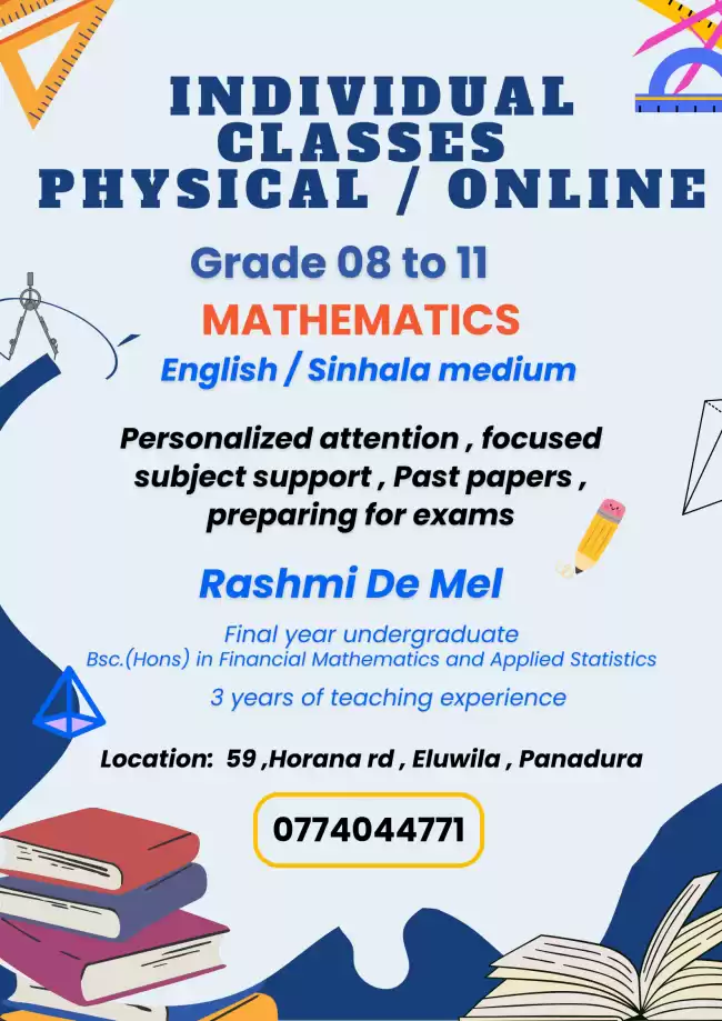 Induvidual Maths Classes