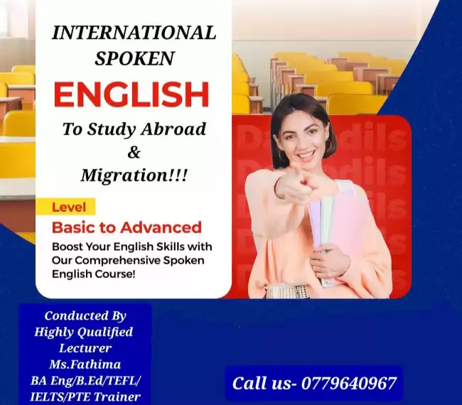 INTERNATIONAL SPOKEN ENGLISH COURSE FOR LADIES