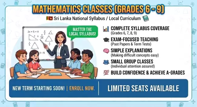 Is 6-9 maths getting tricky! Here's the class for you