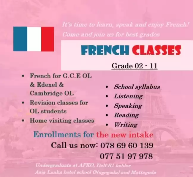 It's time to Learn Speak and enjoy French