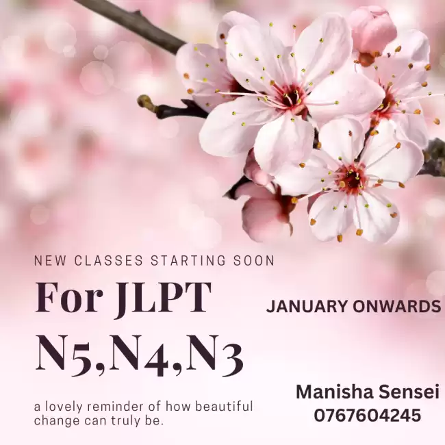 JAPANESE CLASSES