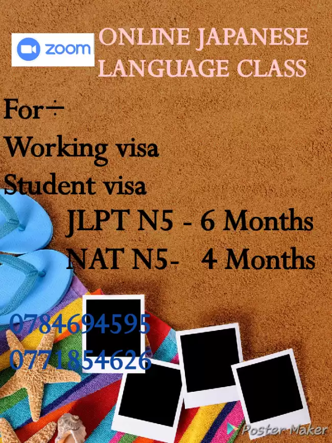 Japanese language class