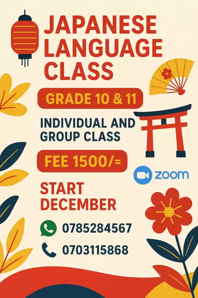 Japanese Language Class