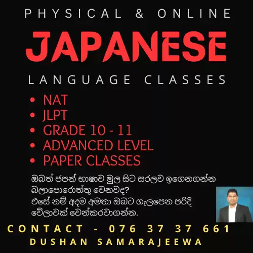 Japanese Language Online Classes NAT/JLPT