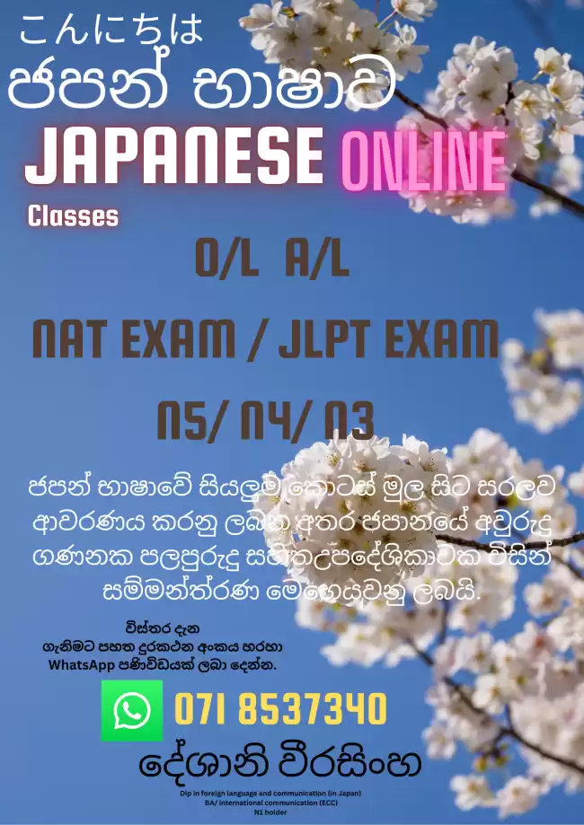 Japanese online class