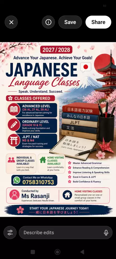 Japanese teacher