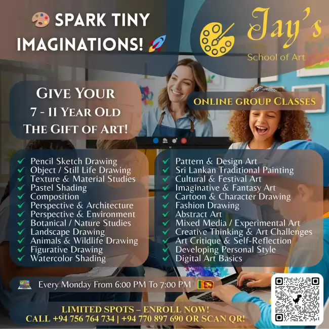 Jay's School of Art – Now ONLINE!