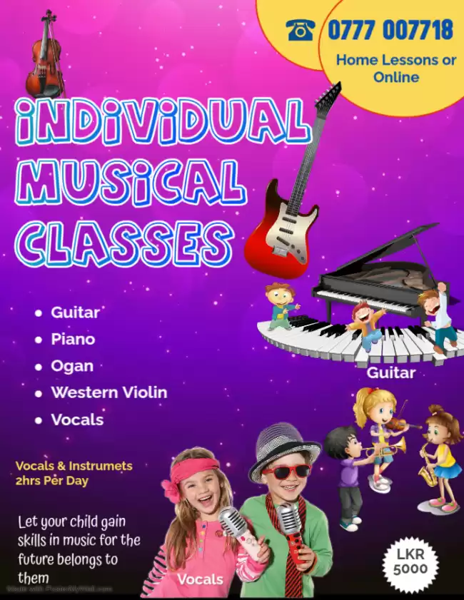 Kids Music Lessons, Piano Lessons , Guitar Lessons For Kids
