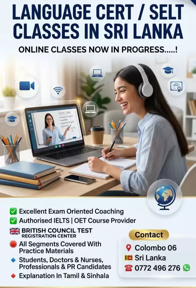 LANGUAGE CERT / SELT ONLINE CLASSES