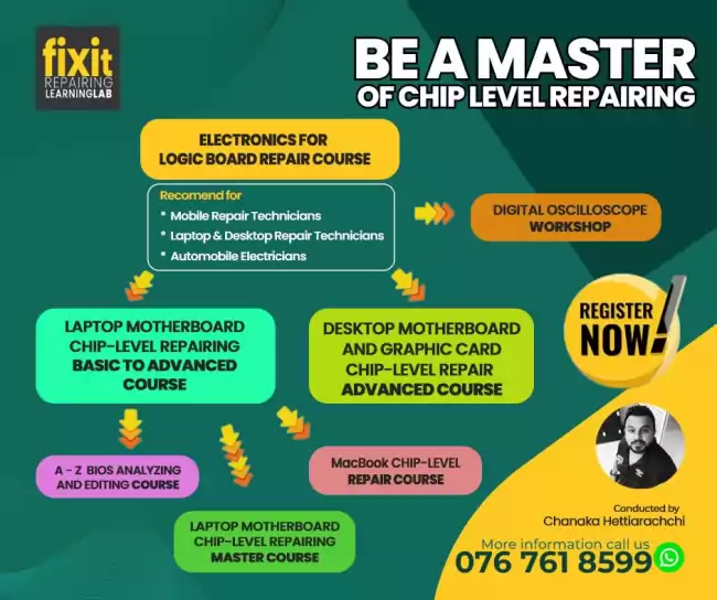 Laptop Motherboard Chip-Level Repairing - Basic to Advanced Course