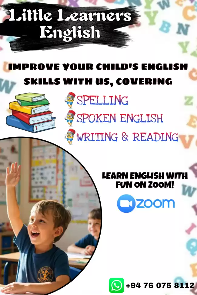 LEARN ENGLISH WITH FUN ON ZOOM!