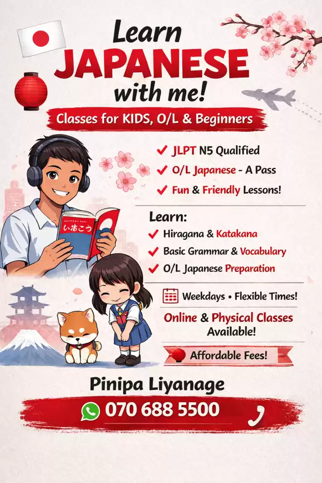 Learn Japanese with me...