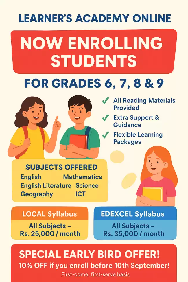 Learner's academy online. Learning packages