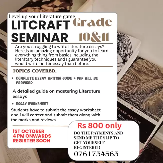 Literature essay writing guidance
