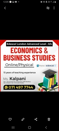 London A/L Economics classes