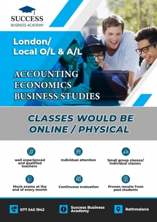 London A/L & O/L- Accounting,Econ ,Business