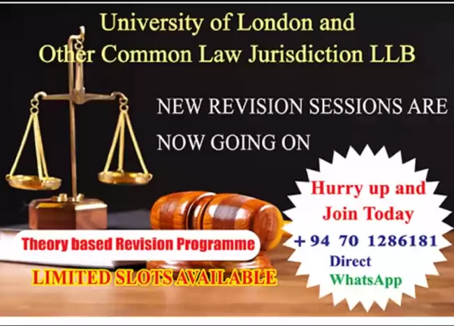 London LLB Theory based Revision Programme