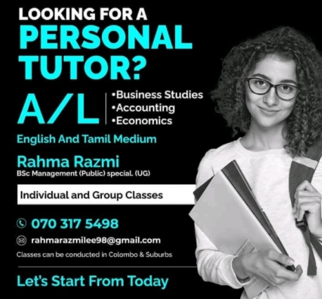 Looking for a personal tutor?