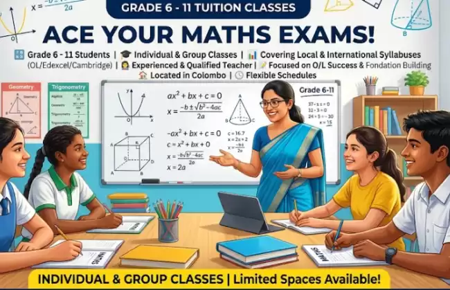 Master Maths with Confidence! | Grades 6 – 11