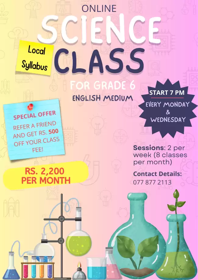 Master Science with Confidence – Grade 6 Online Classes