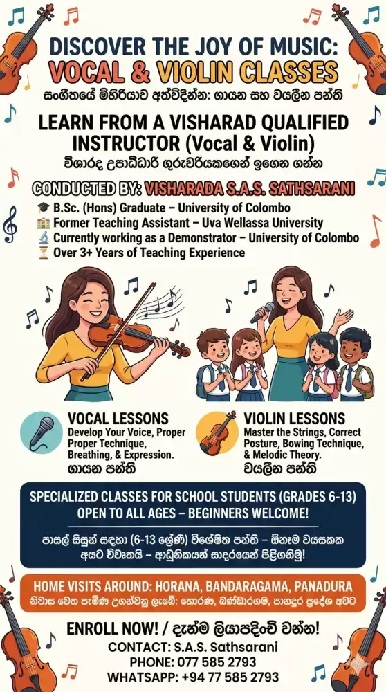 Master the Violin & Vocal Music 🏠🎼
