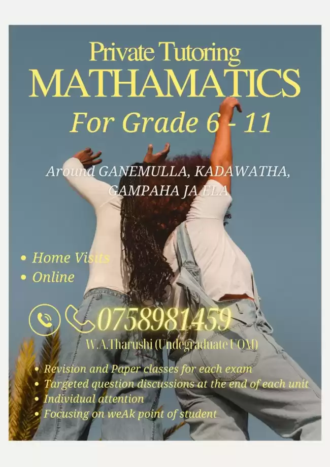 Math Class Grade 6 - 11