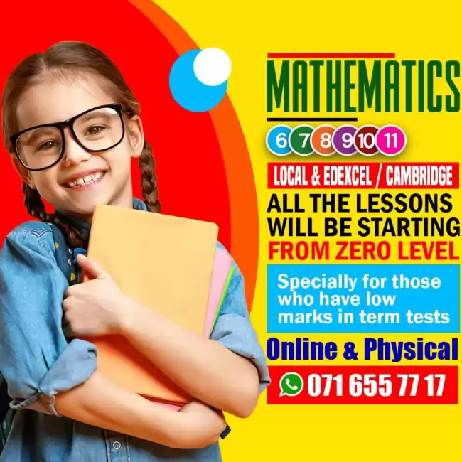 Mathematics 6-11 zoom individual classes