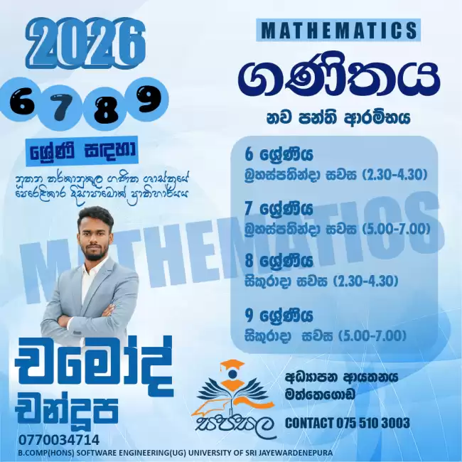 Mathematics Classes