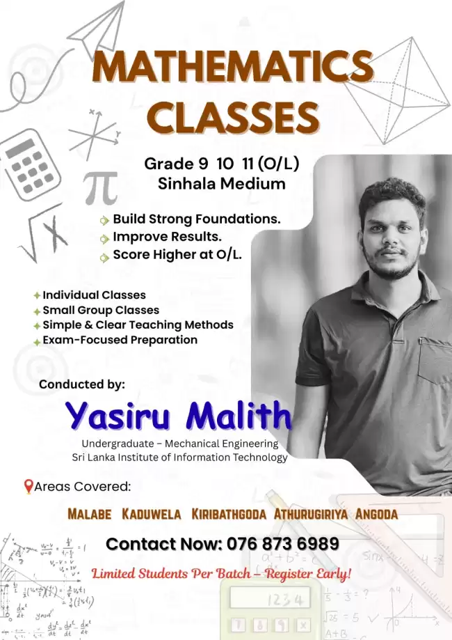 Mathematics classes